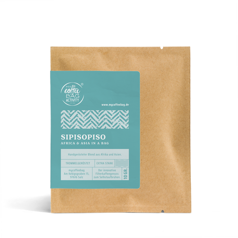 De krachtige koffie uit Afrika en Azië: Drip Coffee Bag Sipisopiso (MyTastebox)